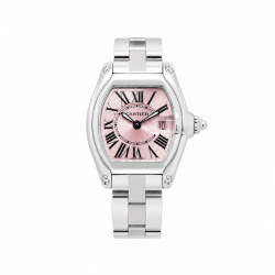 Cartier Roadster Small 31X37MM W62017V3 Pink Dial Watch
